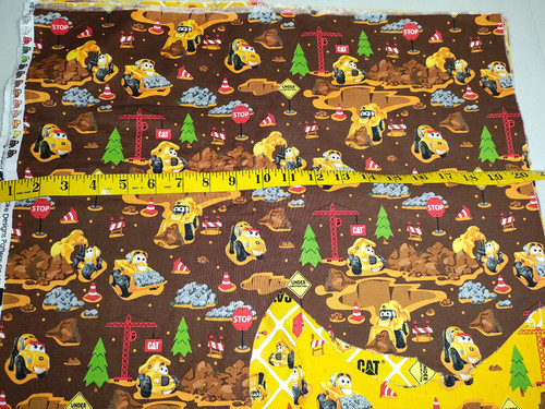 Construction fabric remnants - construction,