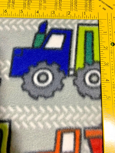 Construction truck fleece - construction,