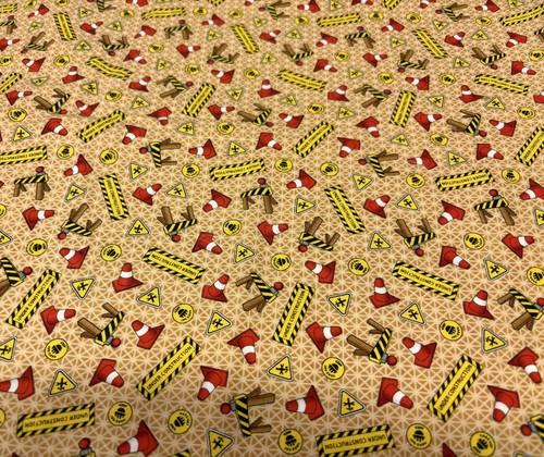 Construction print fabric - fabric, from